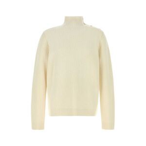 Prada Men Ivory Wool Sweater